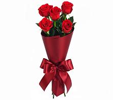 Букет 5 Красных роз Эдлесс Лав в Туапсе