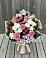 Букет цветов из: Альстромерии, Гвоздики, Розы и Хризантемы в Туапсе