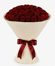Букет 101 Бордовая роза Блэк Бакарра в Туапсе