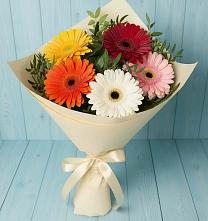 Букет цветов из:  Герберы #REPLACE_PRED# Туапсе