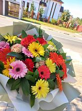 Букет цветов из:  Герберы #REPLACE_PRED# Туапсе