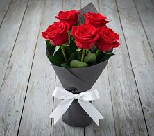 Букет 5 Красных роз Эдлесс Лав #REPLACE_PRED# Туапсе