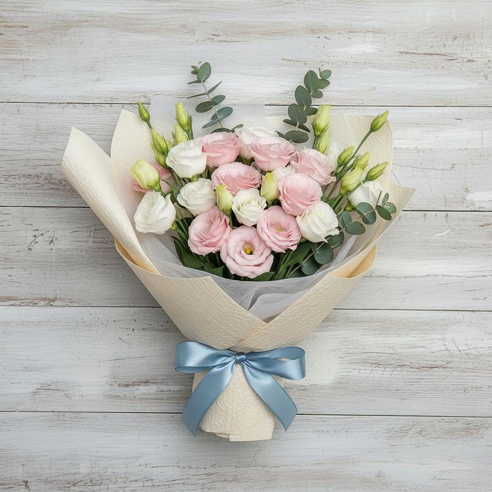 Букет цветов из: Лизиантусы в Туапсе